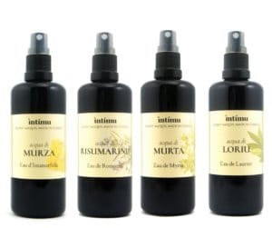 eaux florales ou hydrolats BIO