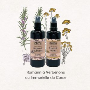 eau florale immortelle romarin
