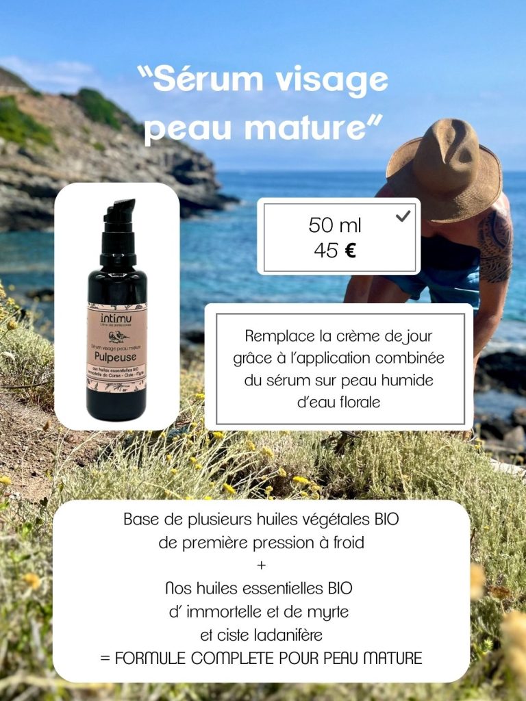soin naturel anti-âge à l’immortelle